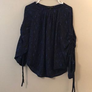 Banana Republic Snakeskin Print Blouse